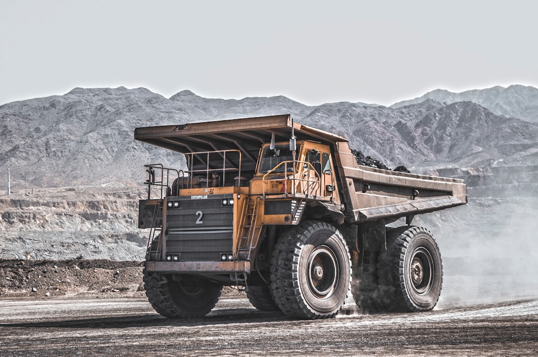 Jackson Gravel dump truck delivering crusher run on a rural Tennessee property